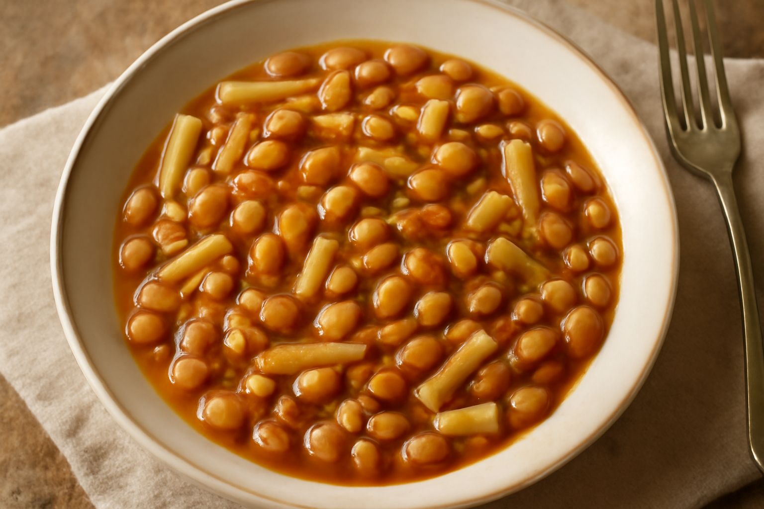 Pastasciutta e fagioli