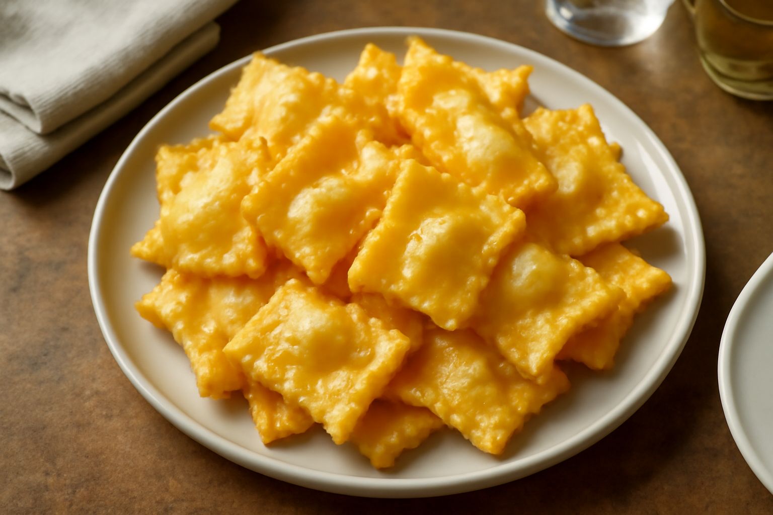 Paste all'uovo fritte
