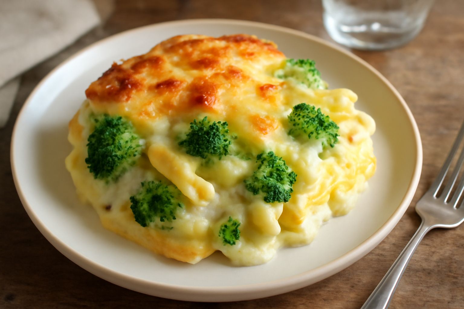 Pasticcio di pasta e broccoli