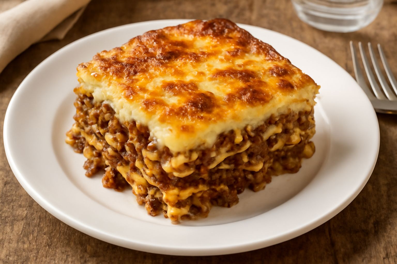 Pasticcio di pasta e carne