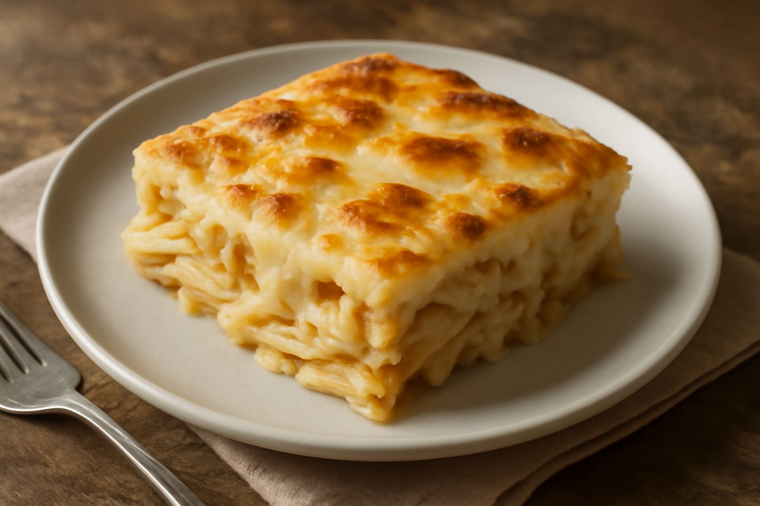 Pasticcio di pennette rigate