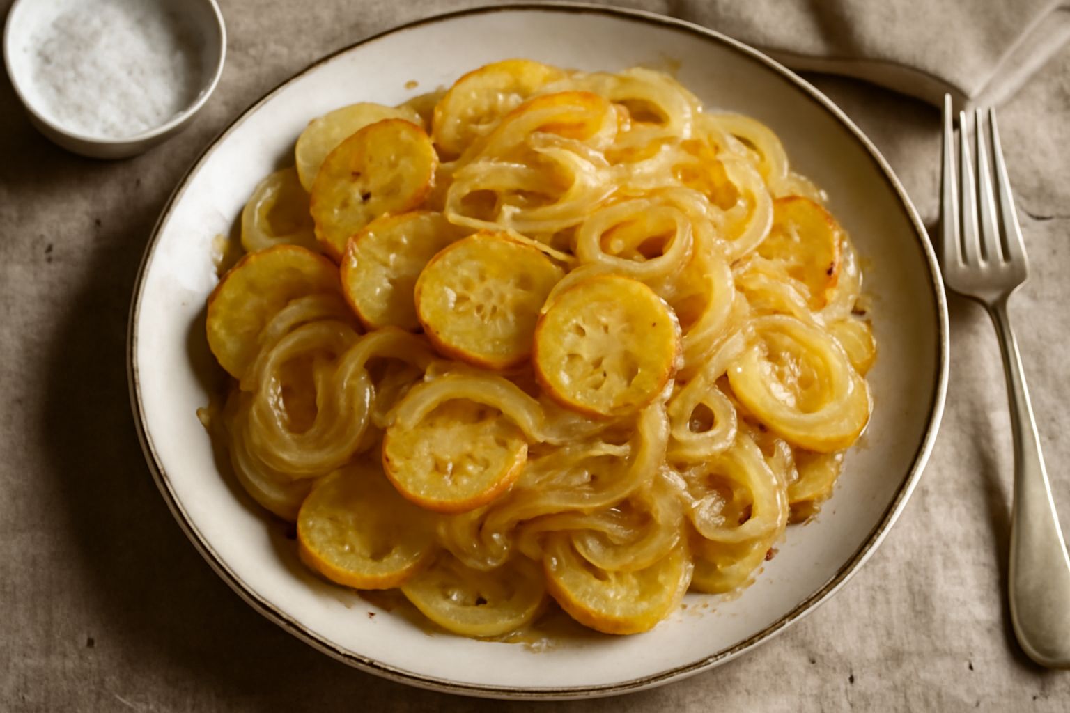 Patane e cipolle