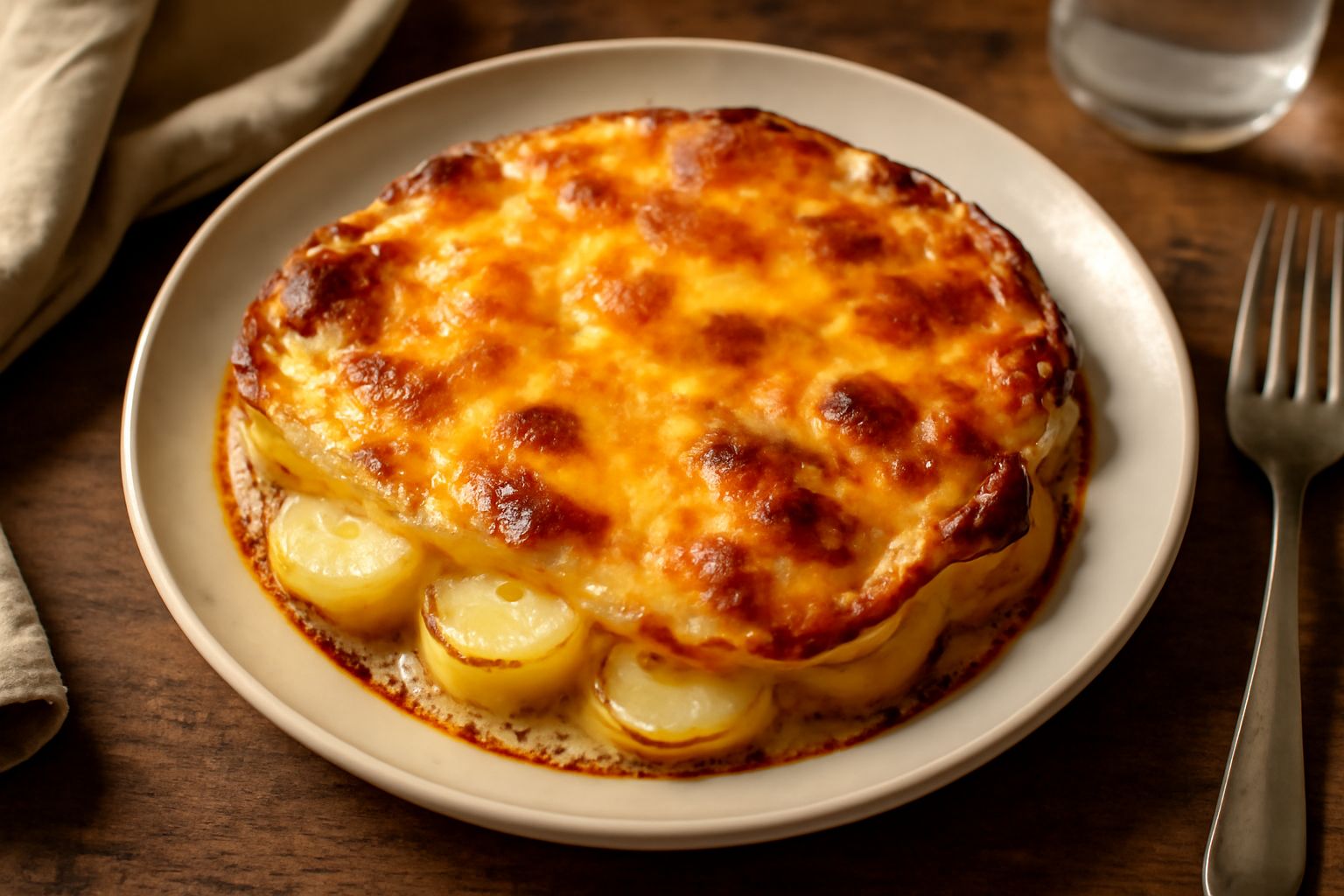 Patate al forno con formaggio