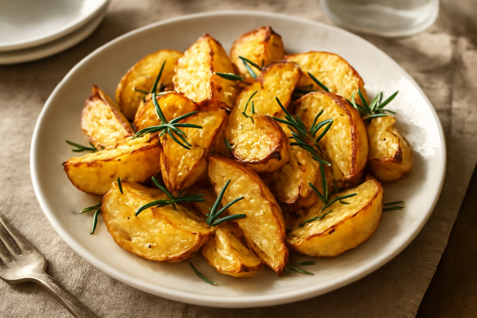Patate al forno con rosmarino