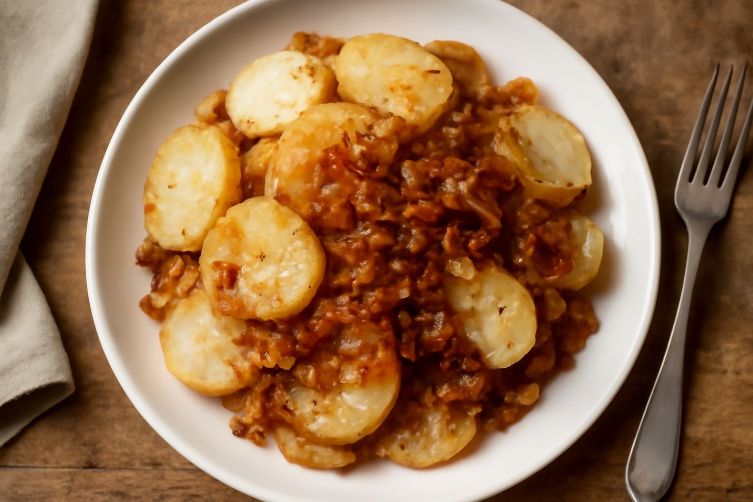 Patate e cipolle