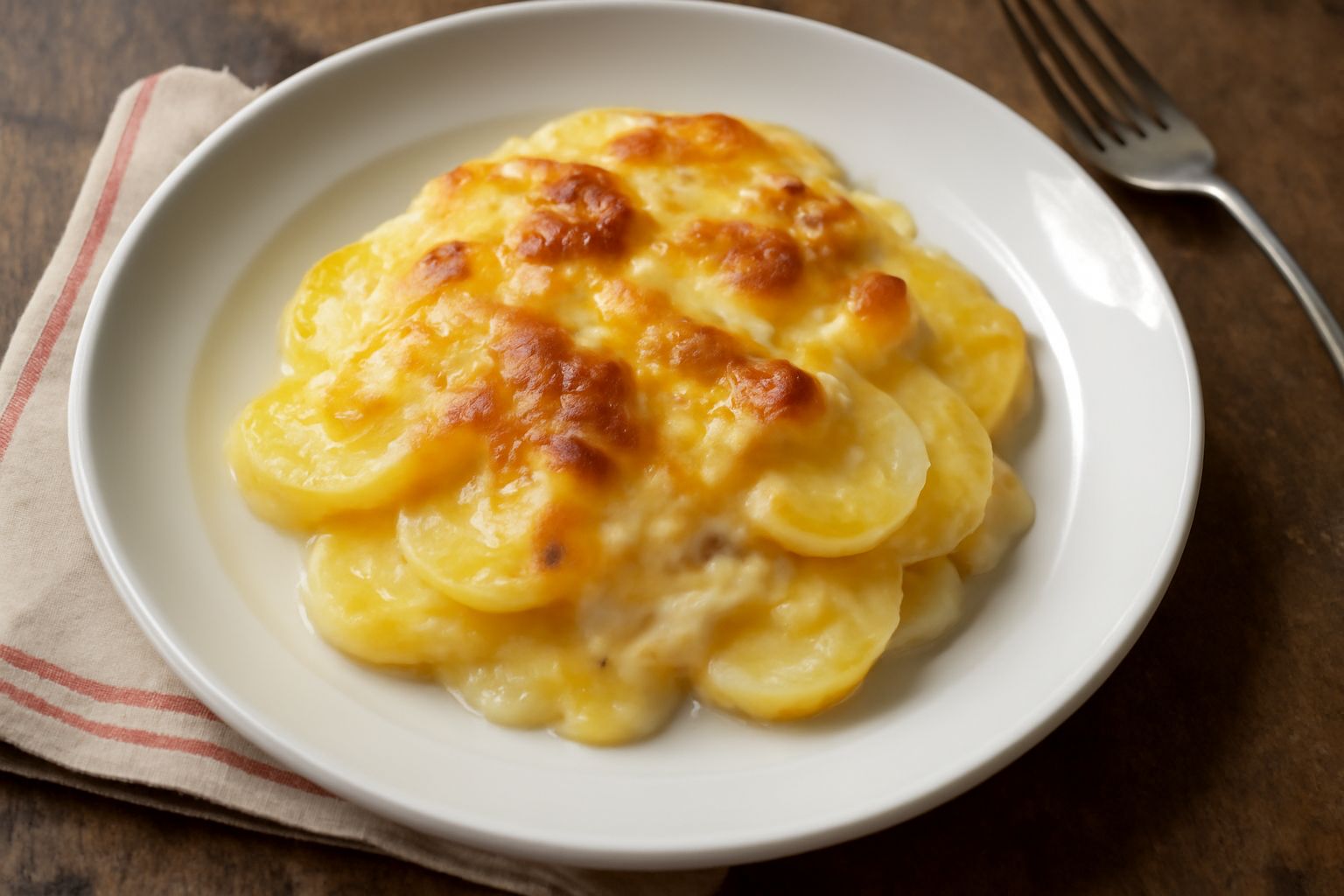 Patate e formaggio: il gratinato che non sbaglia mai