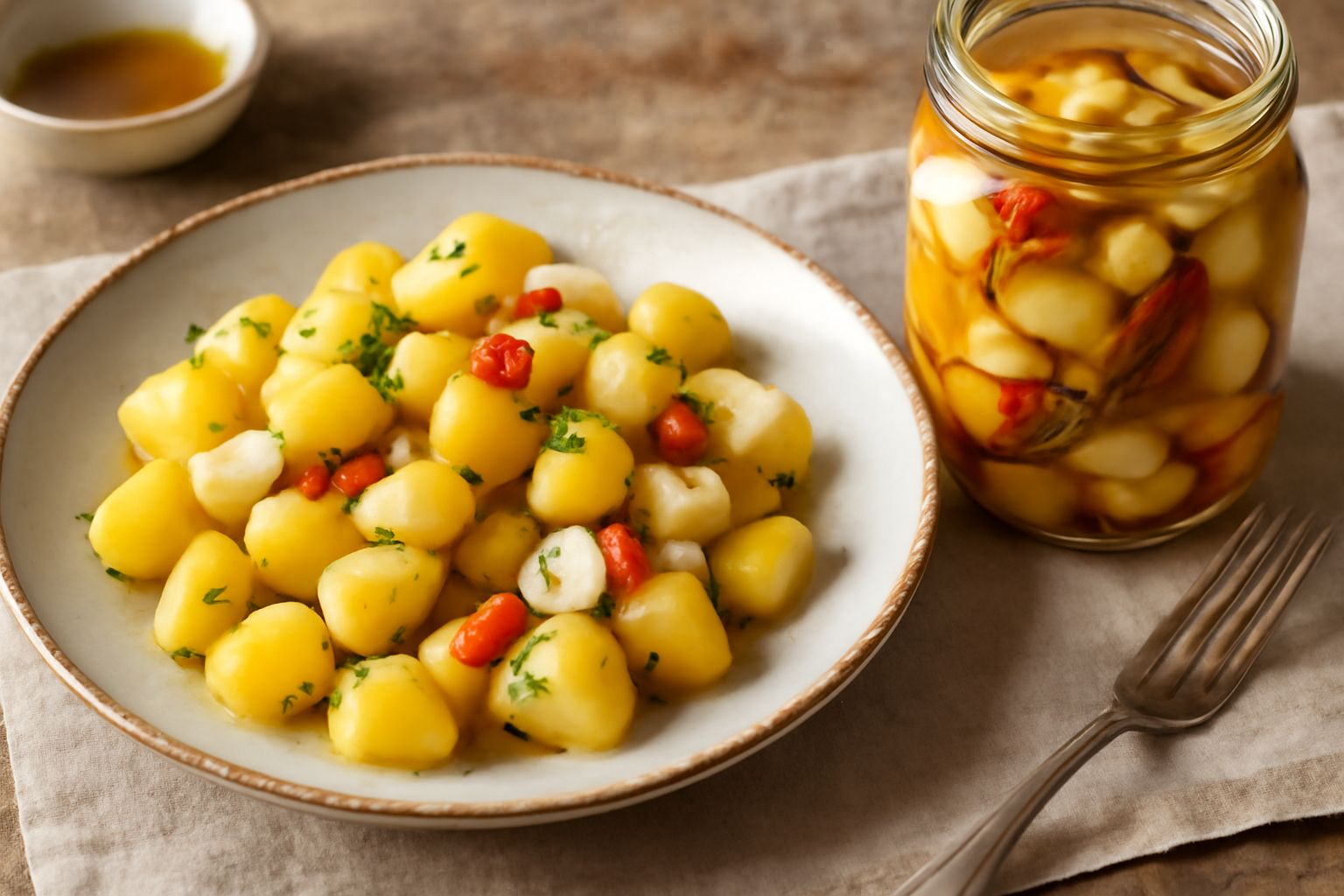 Patate in conserva