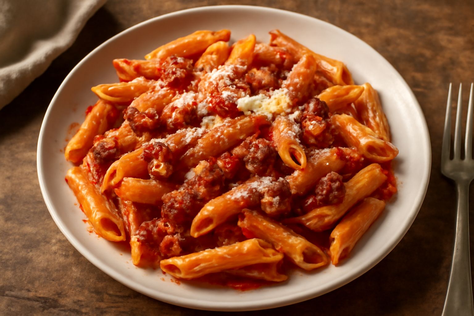 Penne all'amatriciana