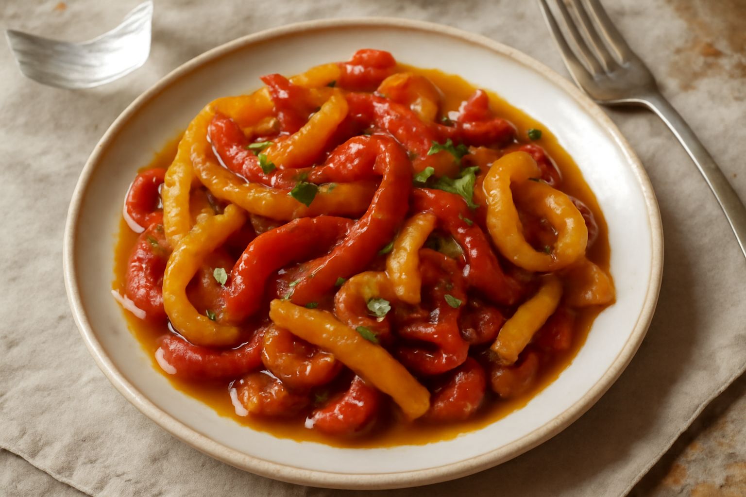 Peperoni affogati: il piatto che non conosce stagioni