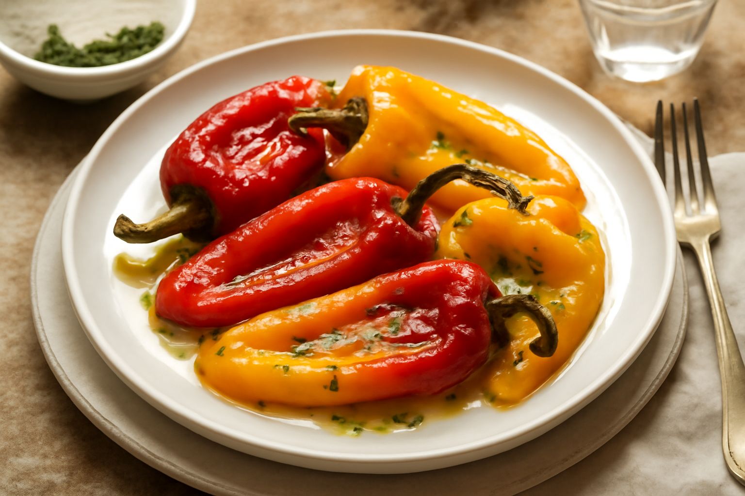 Peperoni al forno