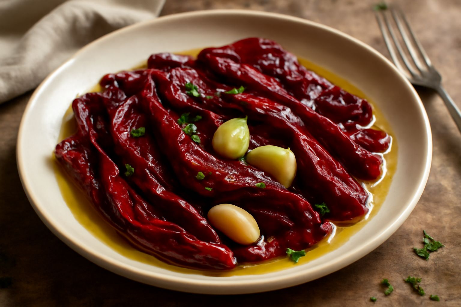Peperoni cruschi ammollati