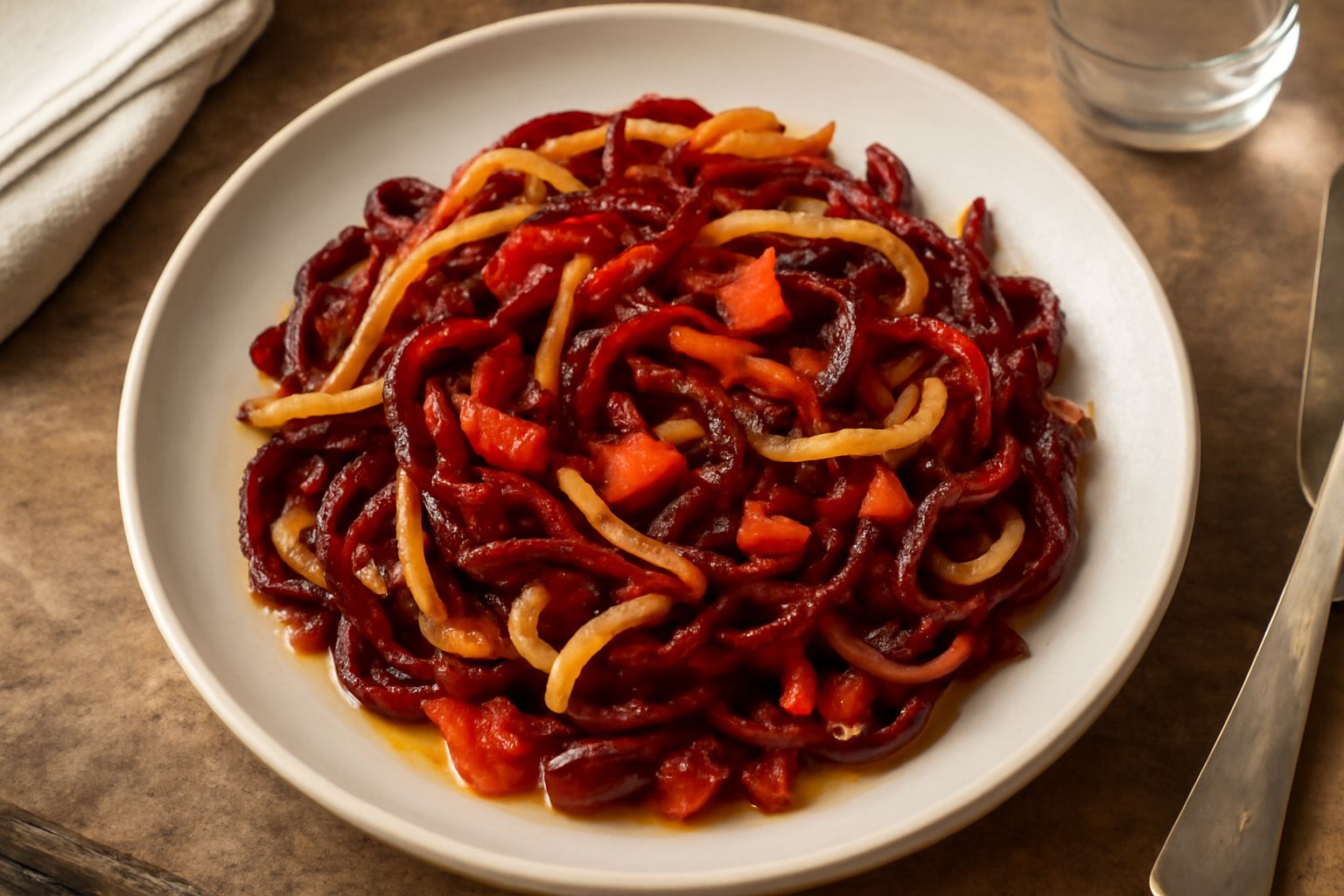Peperoni cruschi e pomodoro