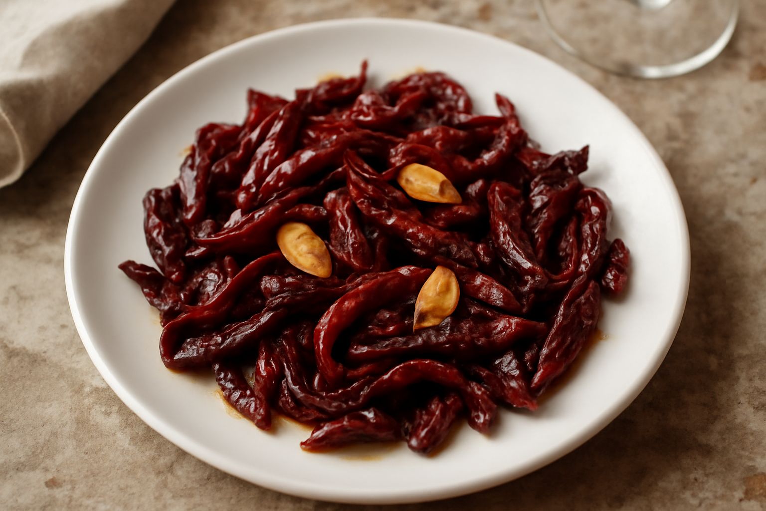 Peperoni cruschi in padella