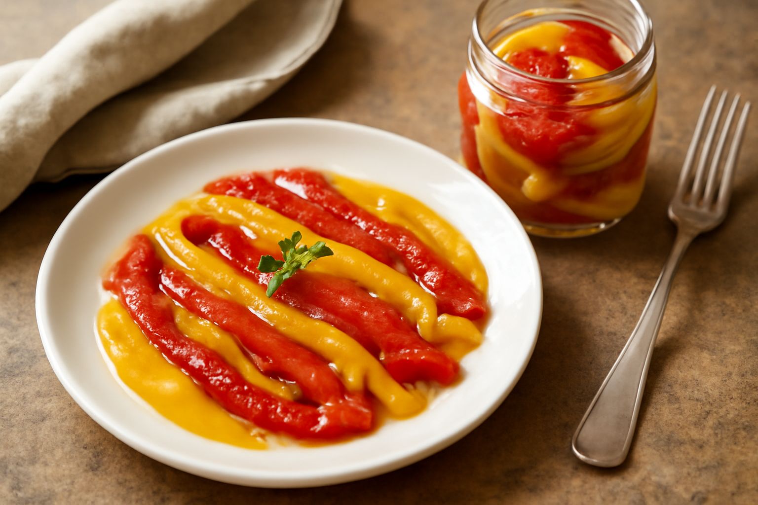 Peperoni dolci in conserva