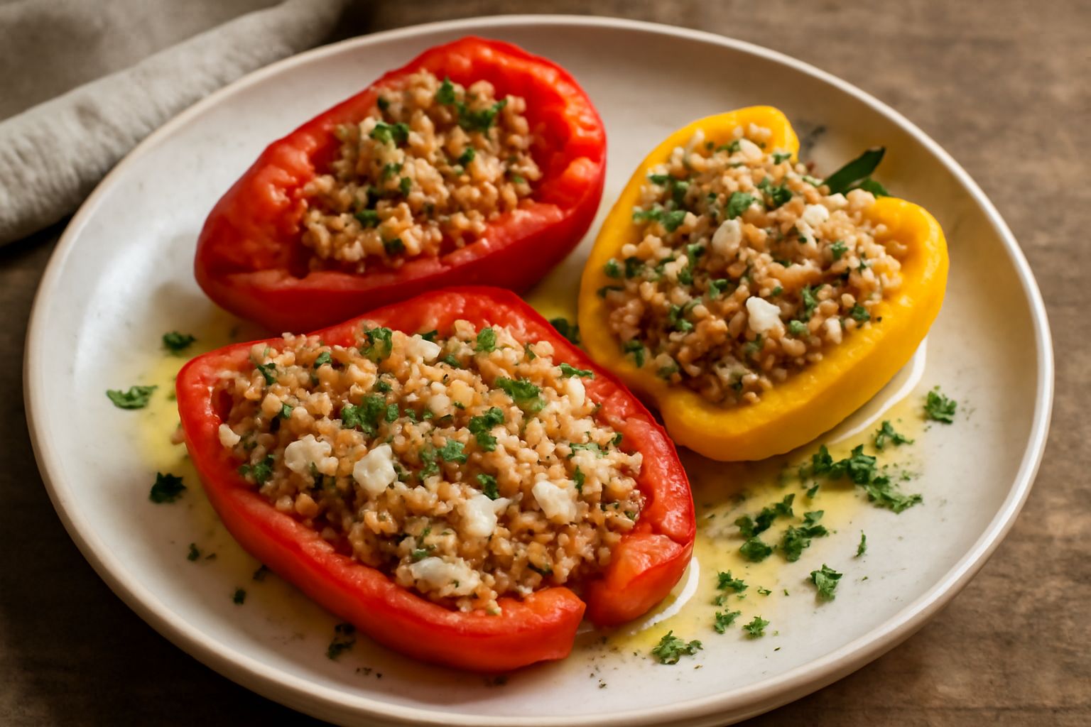 Peperoni ripieni di tonno