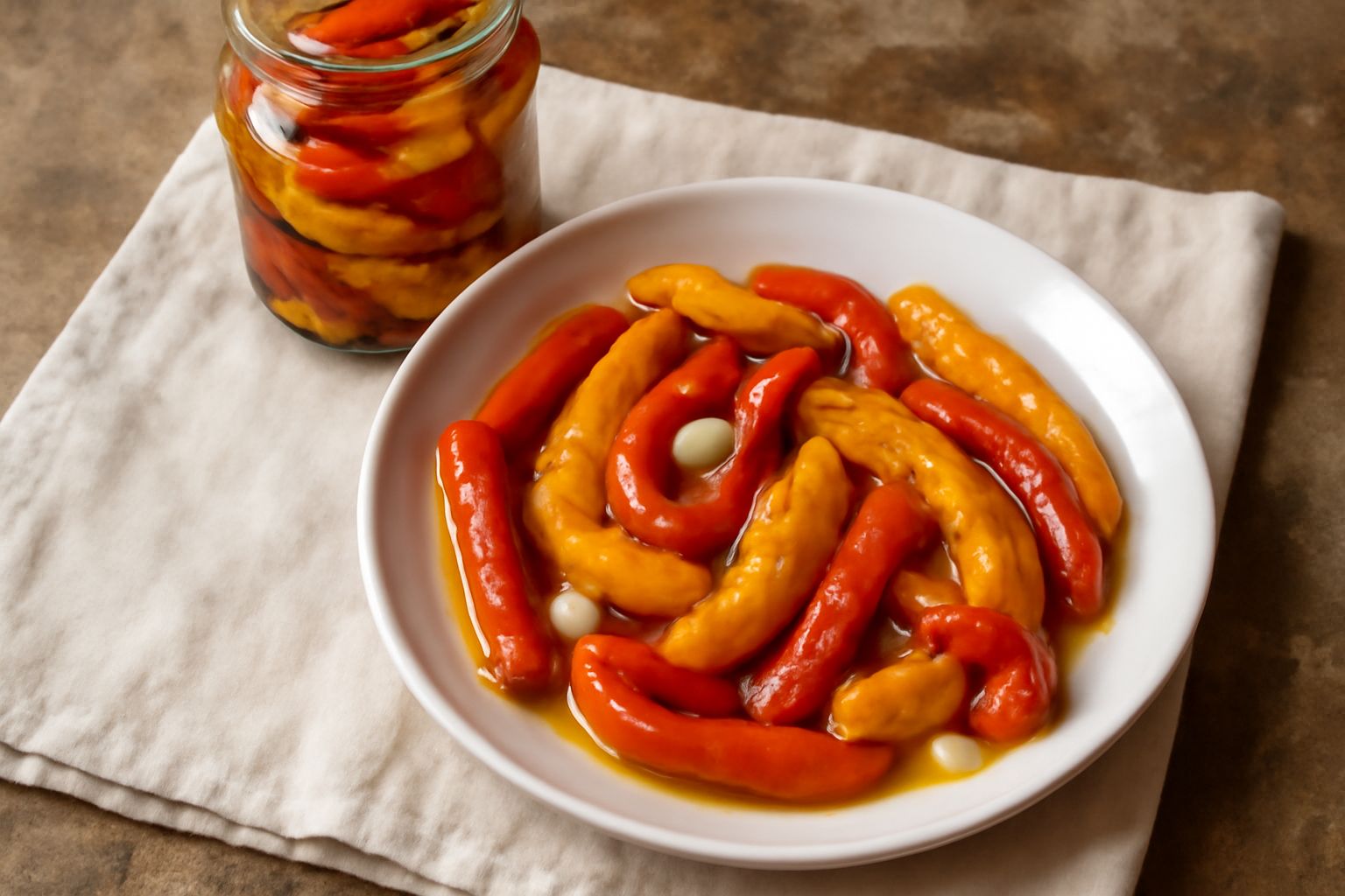 Peperoni sott'olio