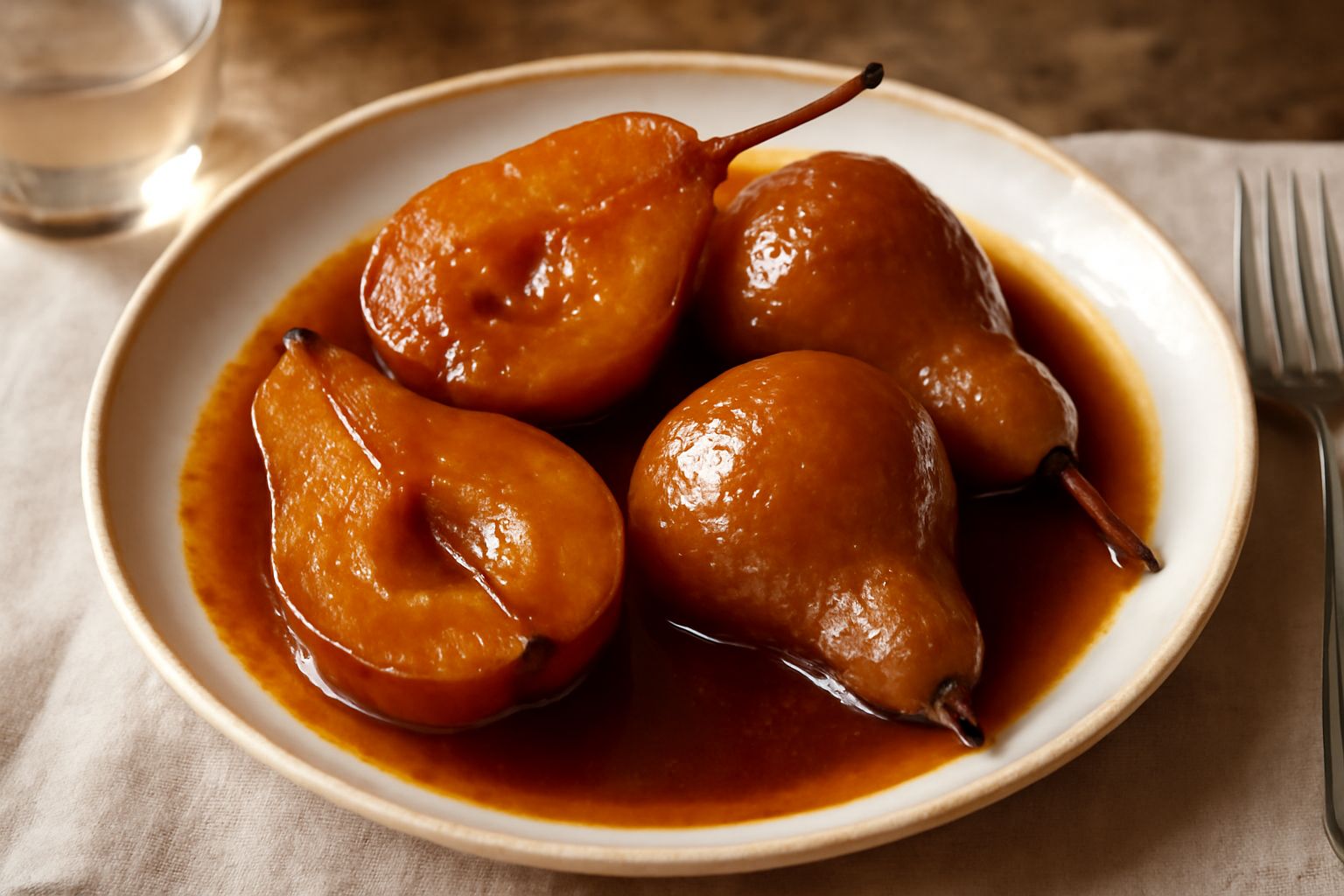 Pere in agrodolce
