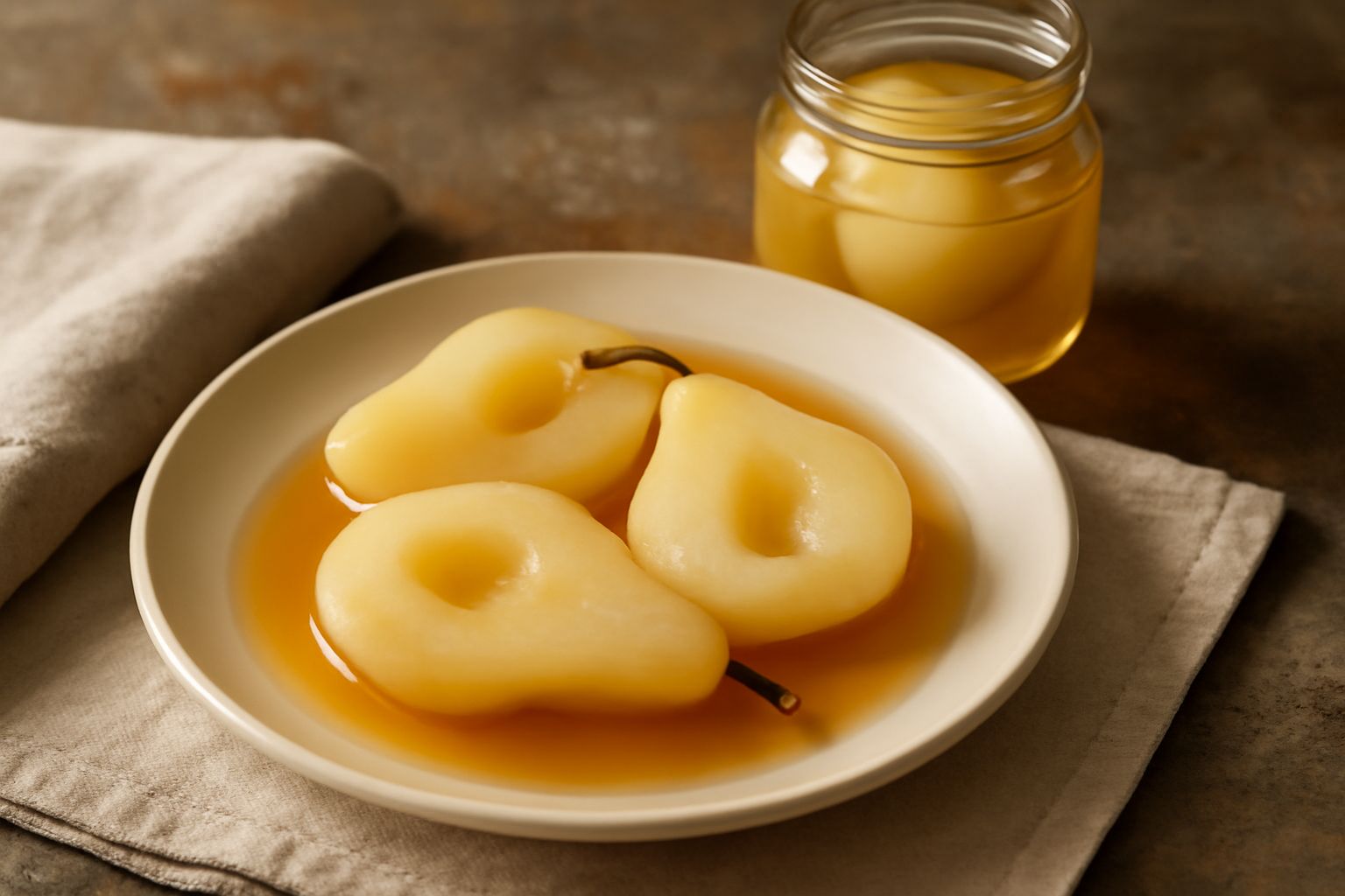 Pere in sciroppo
