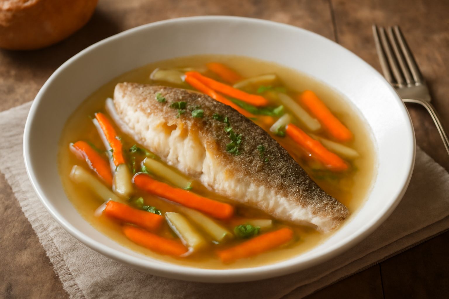 Persico in brodo