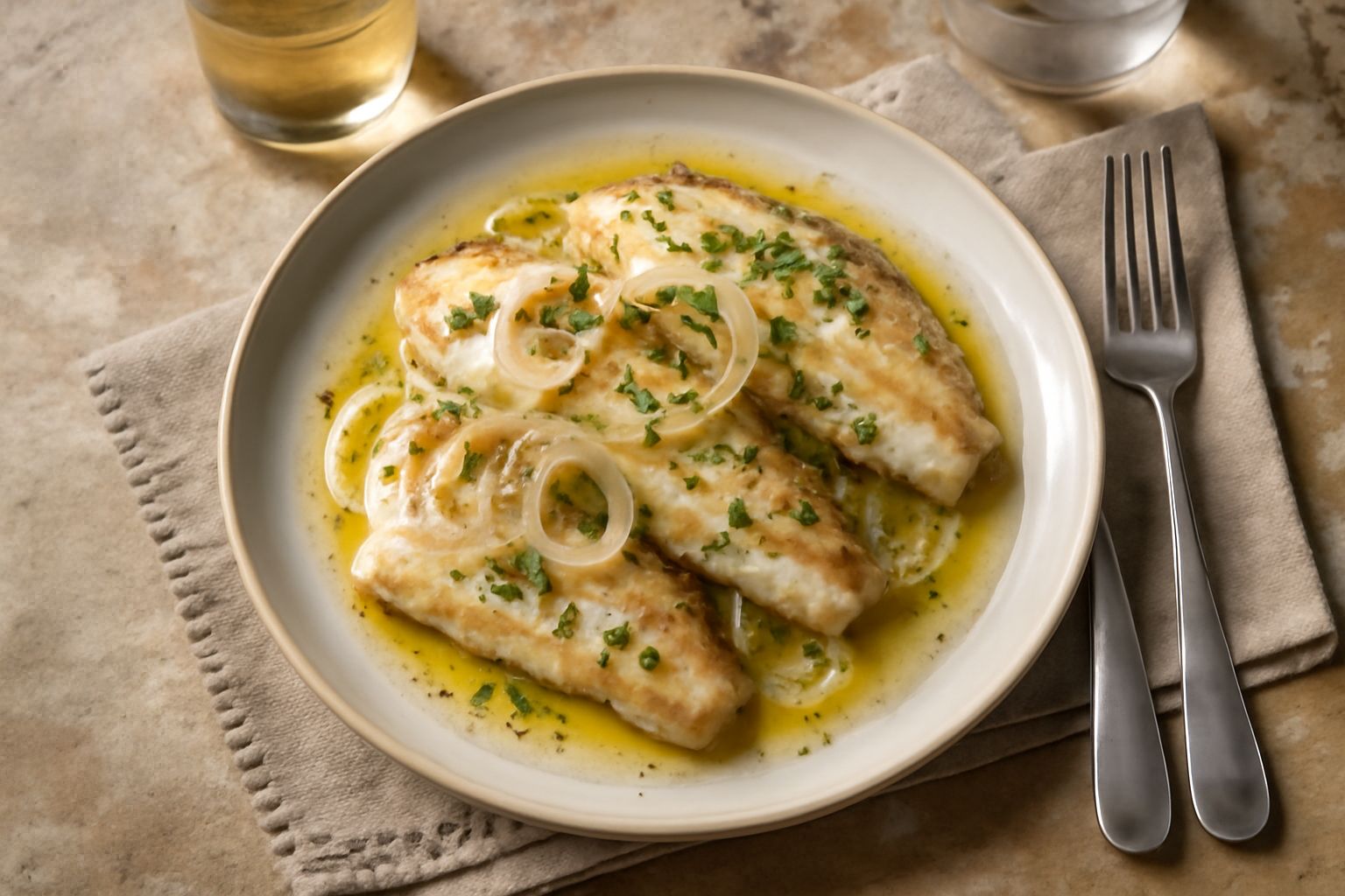 Persico marinato: delicato e digeribile, ricco di proteine nobili