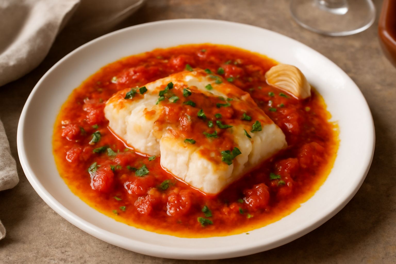 Pesce al pomodoro