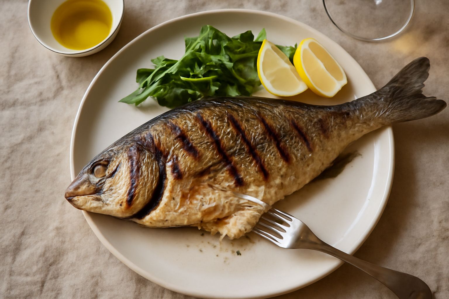 Pesce alla brace