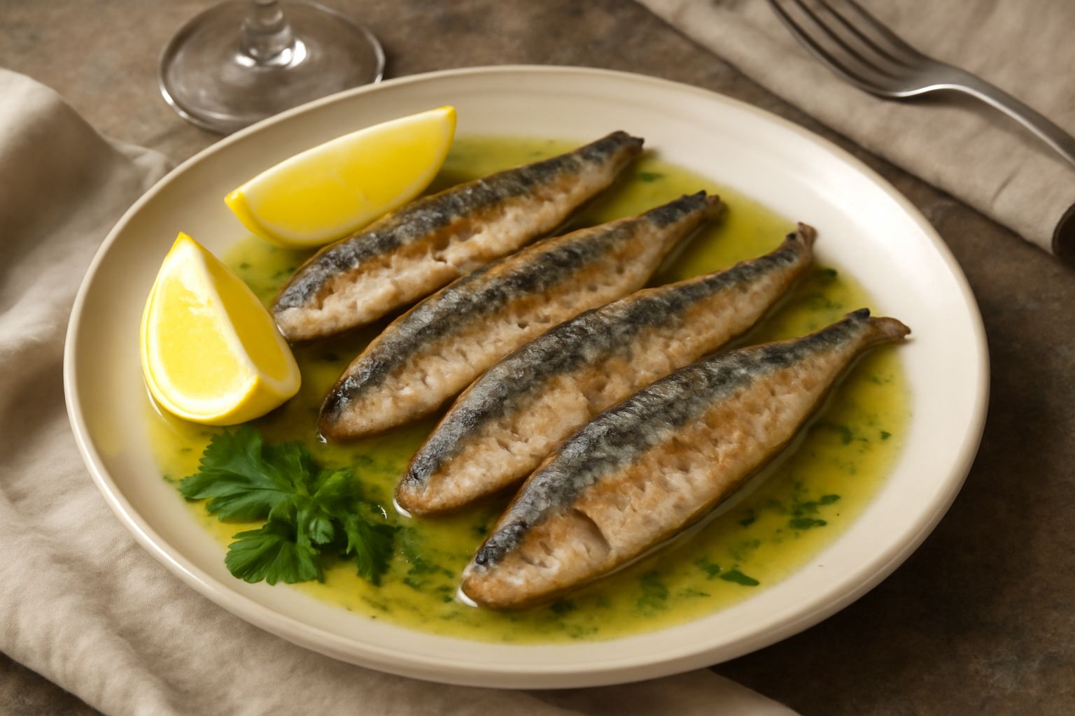 Pesce azzurro alla ligure