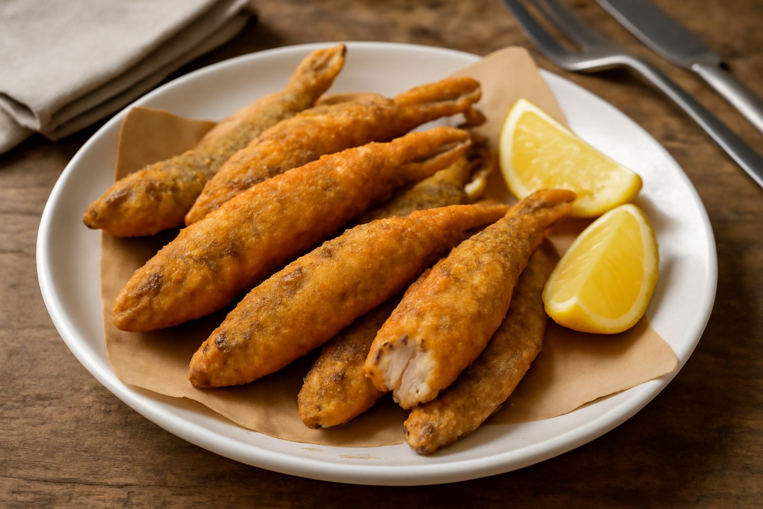 Pesce azzurro fritto
