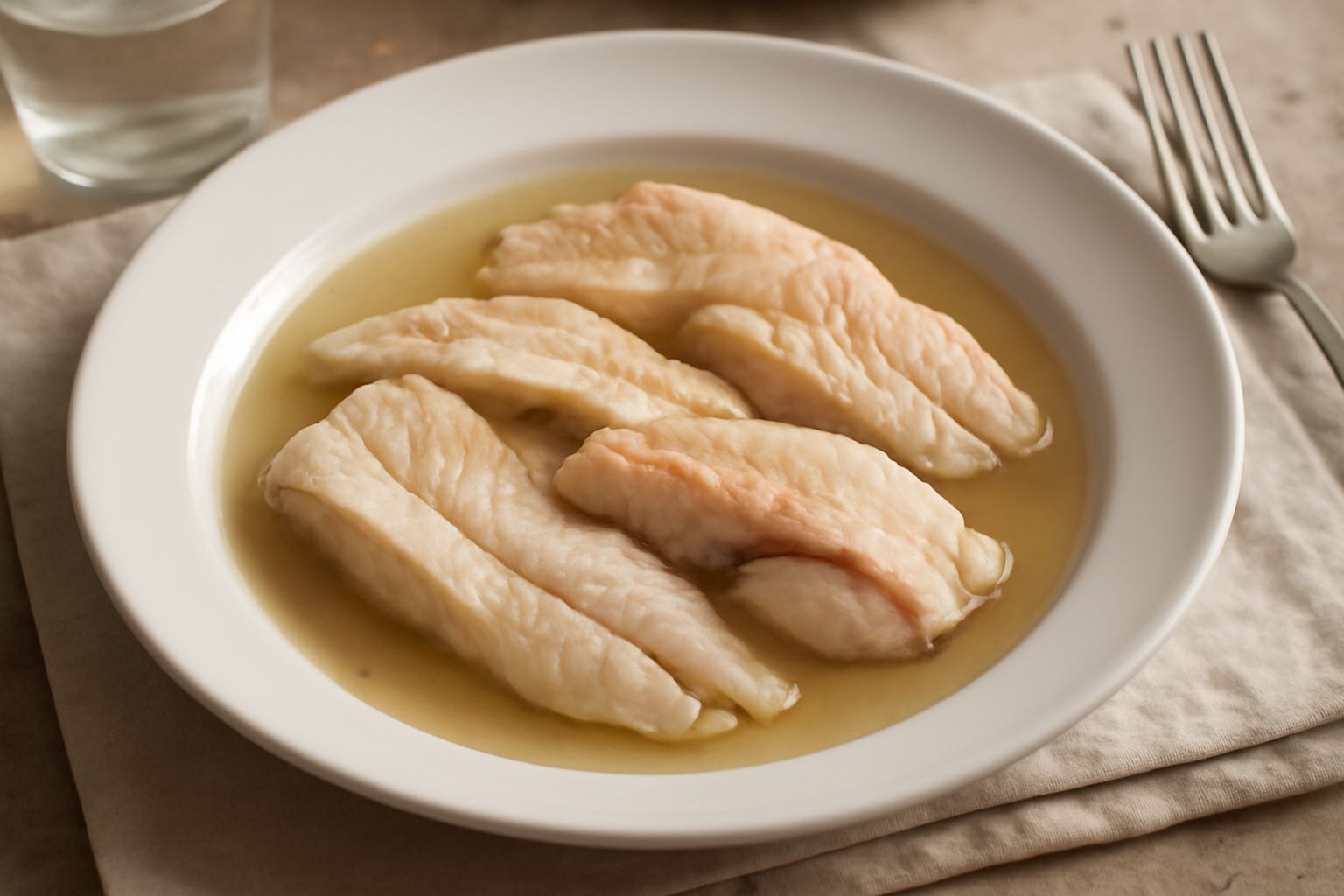 Pesce di scoglio bollito