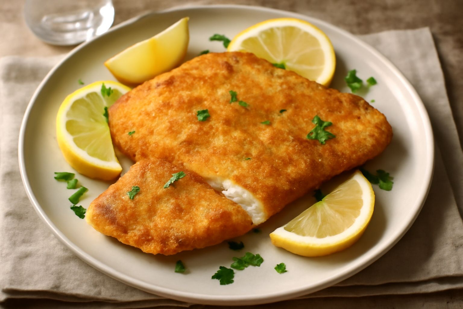 Pesce persico alla milanese