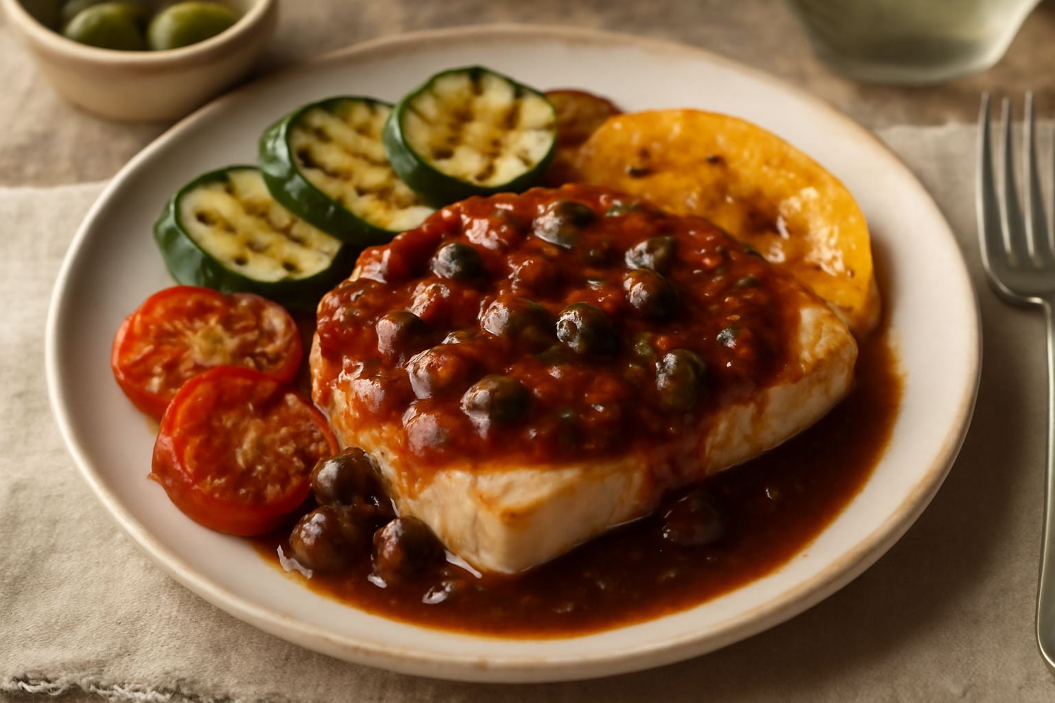 Pesce spada alla ghiotta