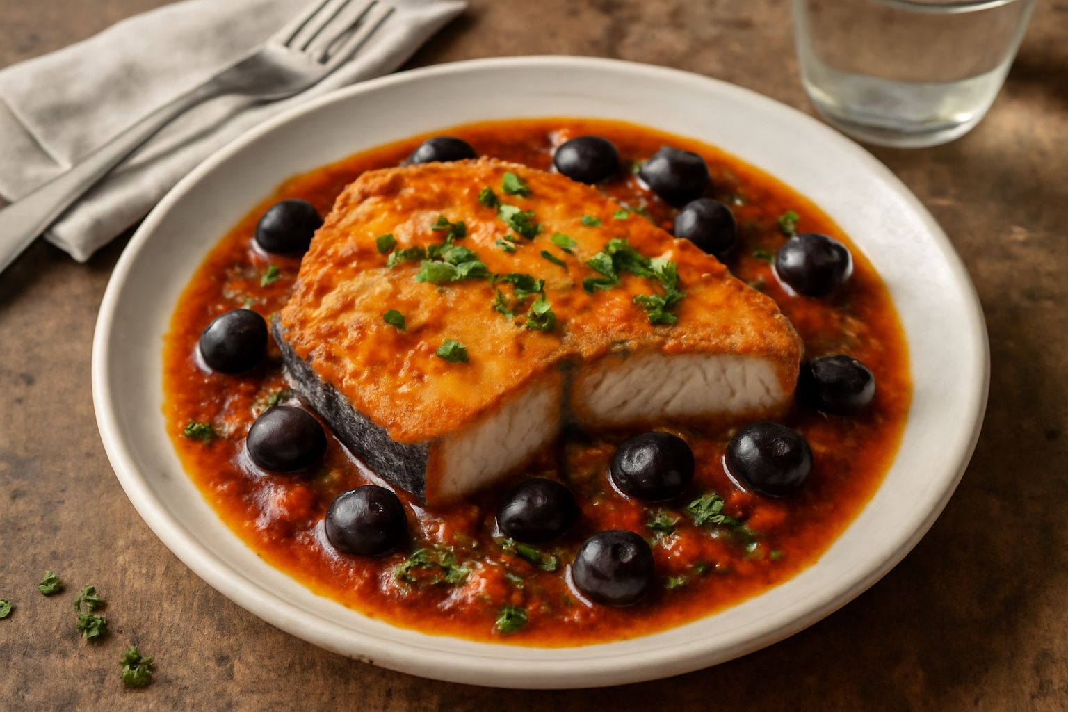 Pesce spada alla toscana