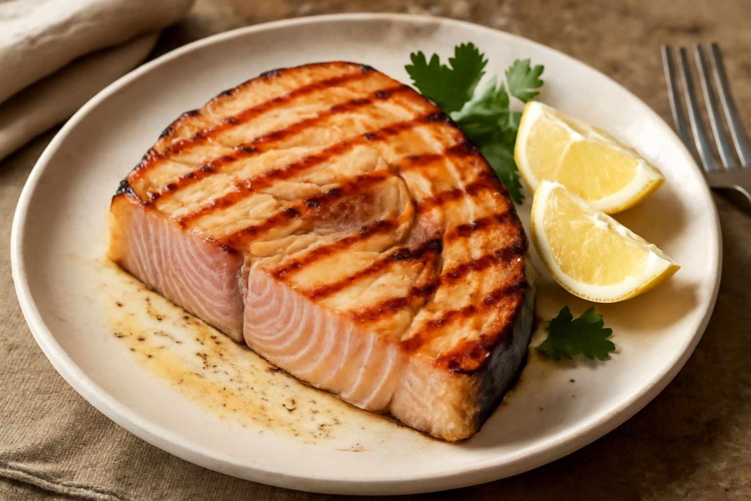 Pesce spada grigliato