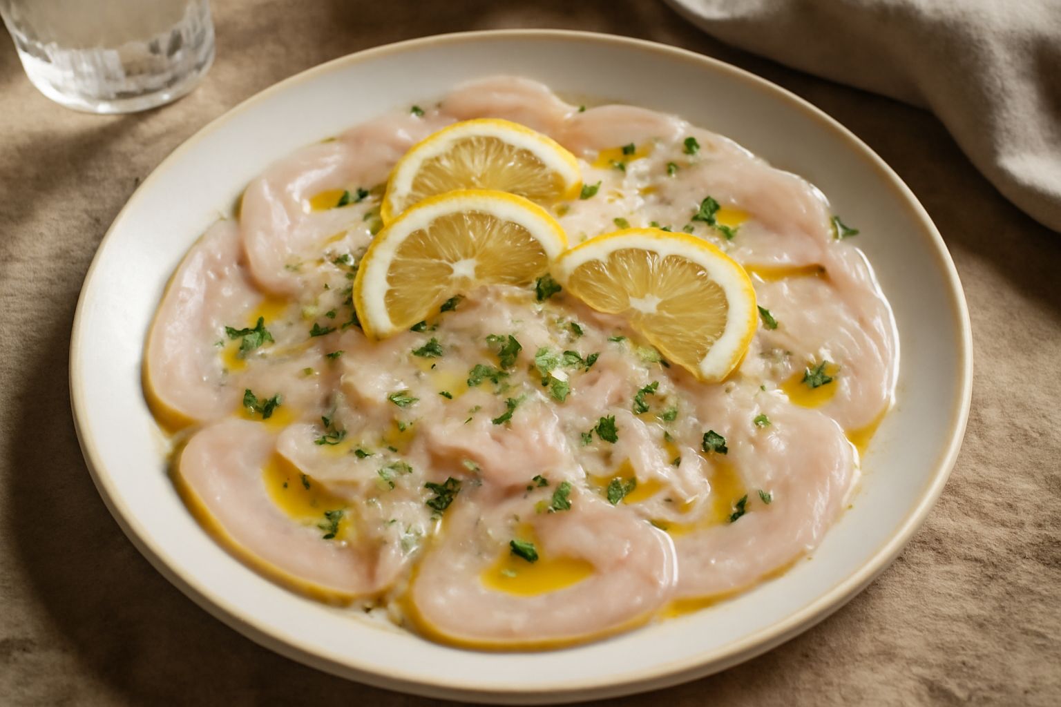 Pesce spada marinato