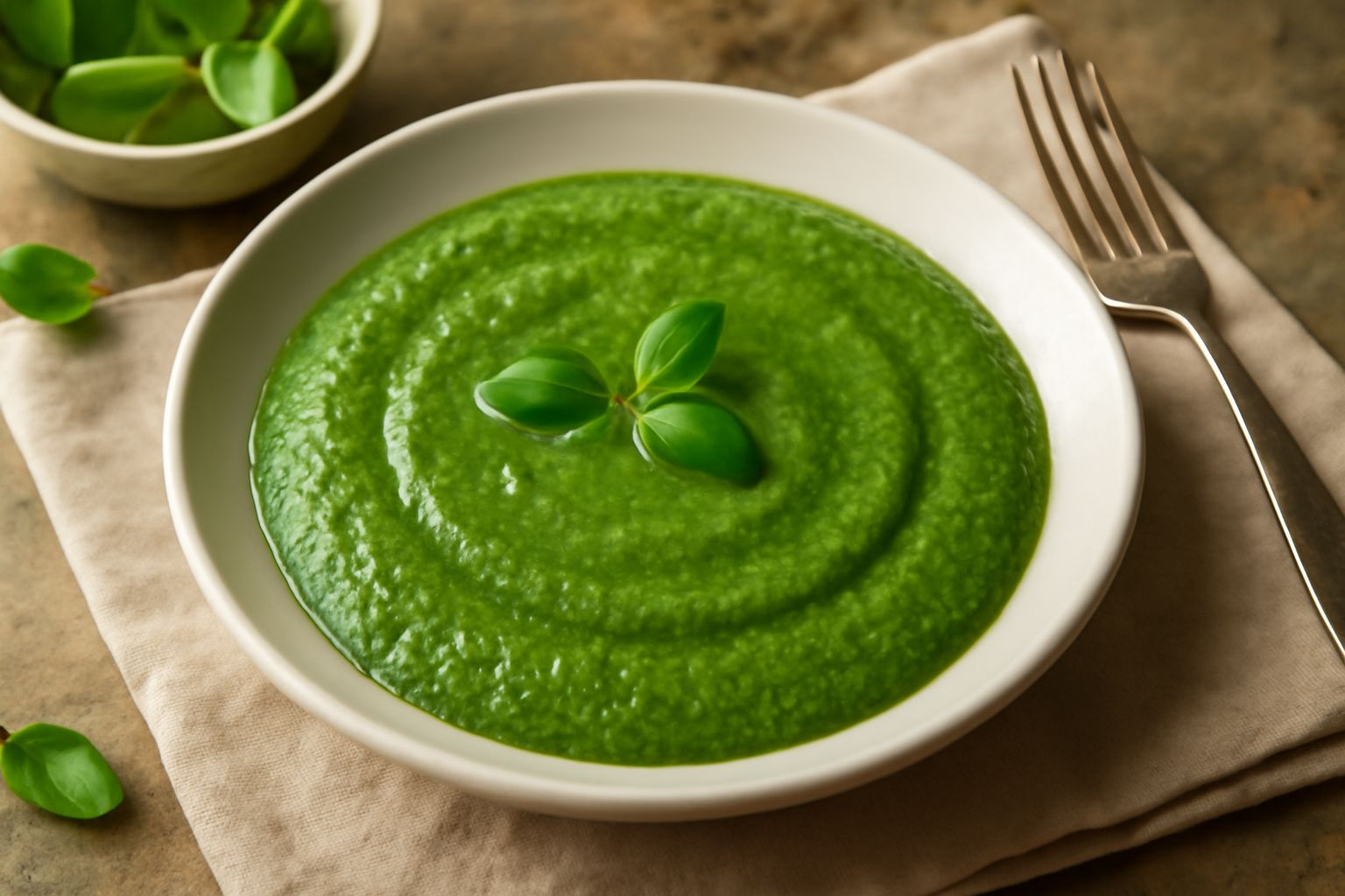 Pesto di basilico minore