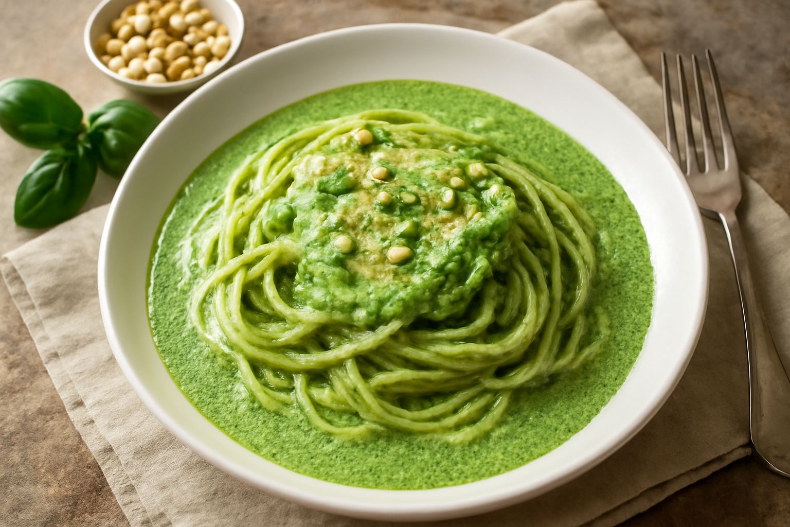 Pesto di basilico napoletano