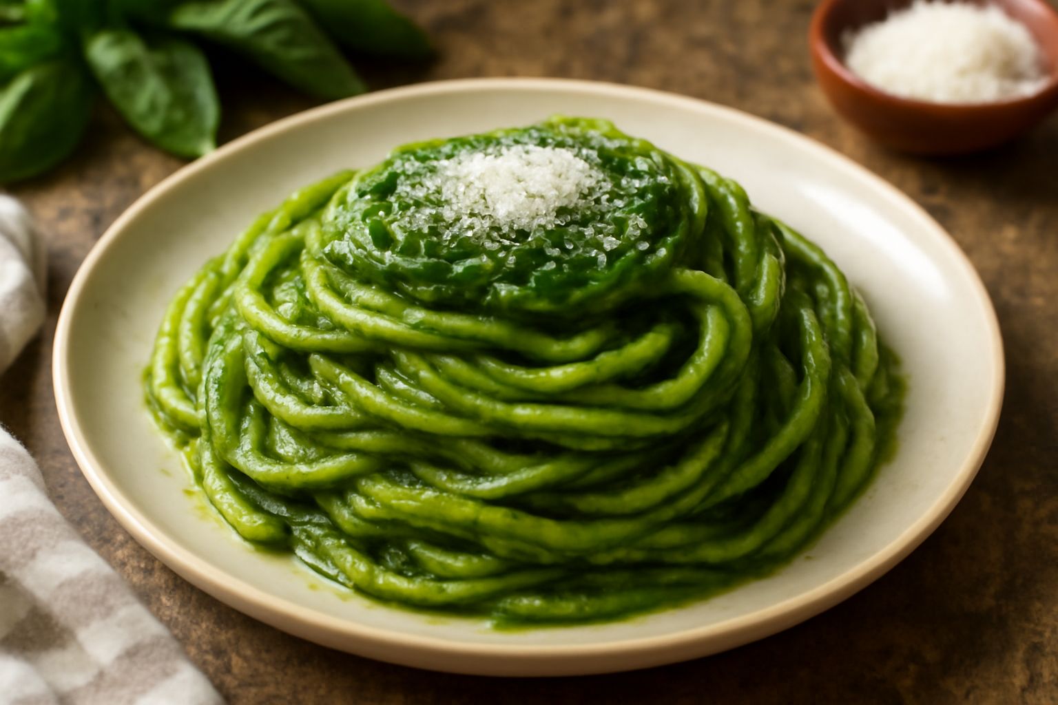 Pesto di basilico selvatico
