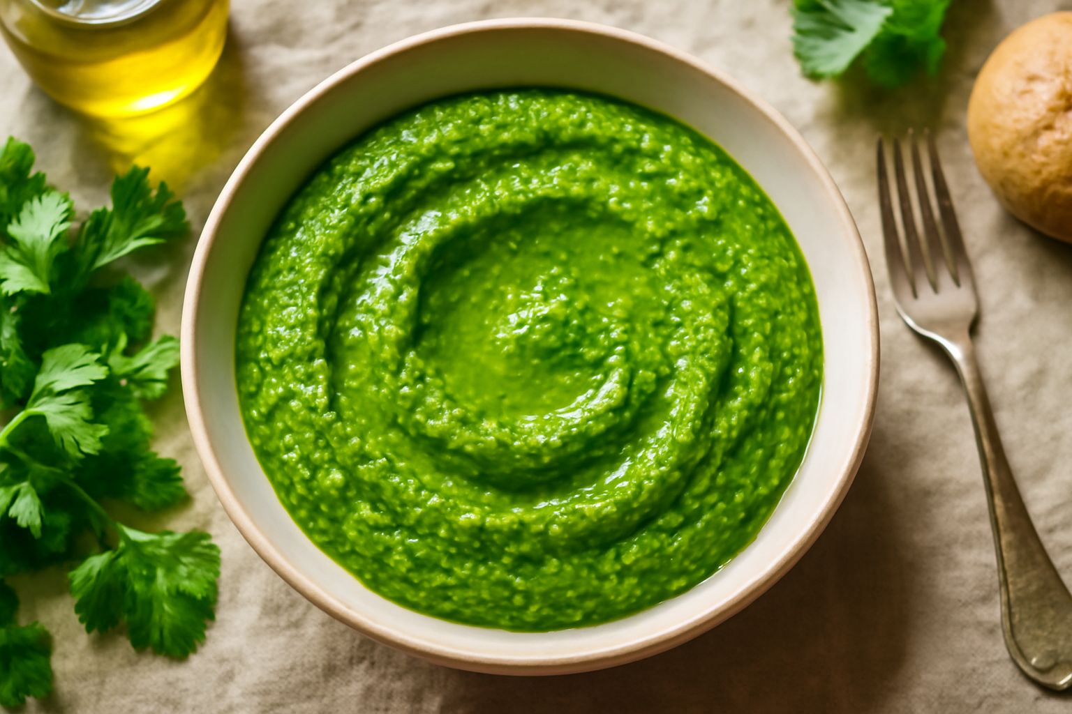 Pesto di coriandolo