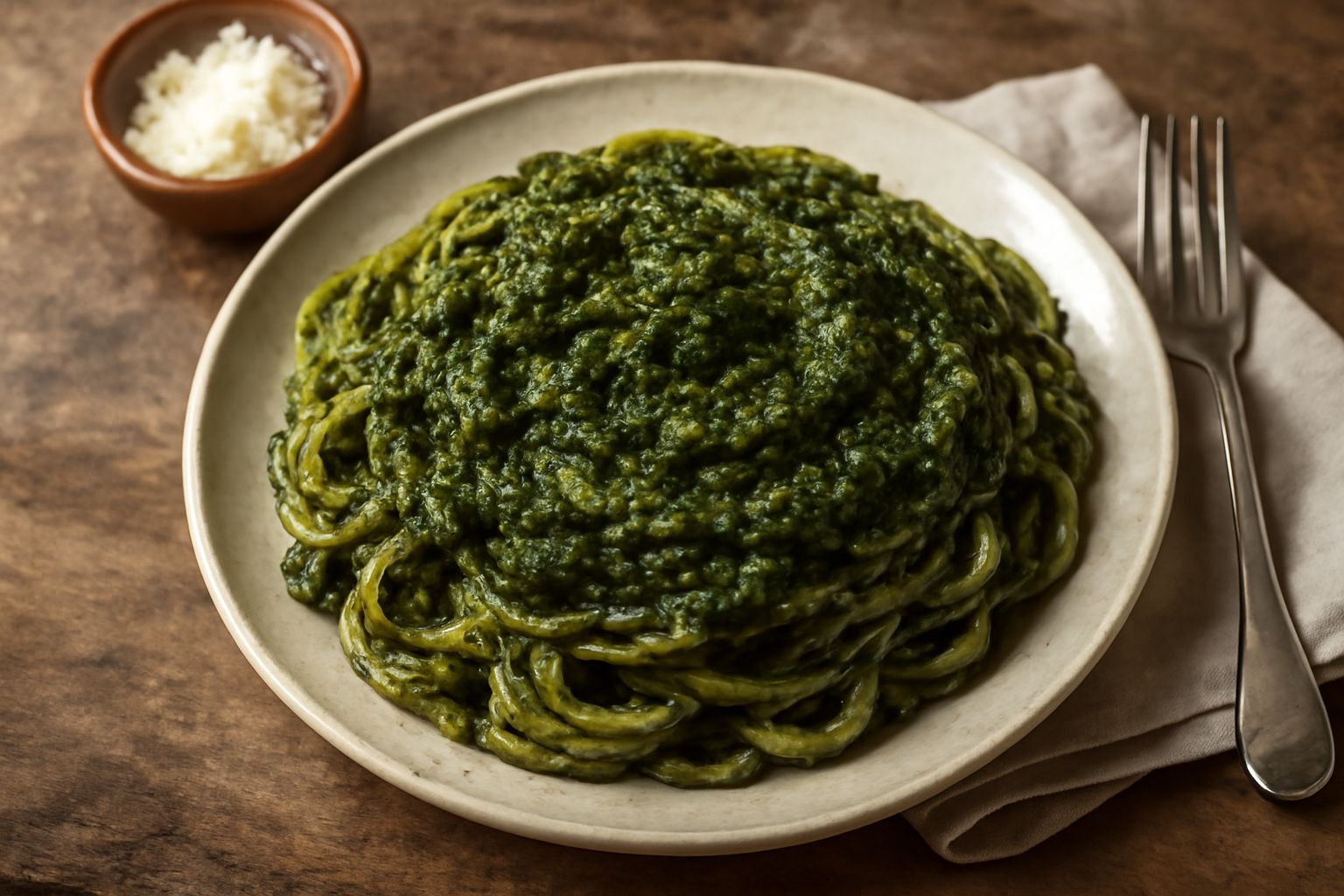 Pesto di erbe aromatiche selvatiche