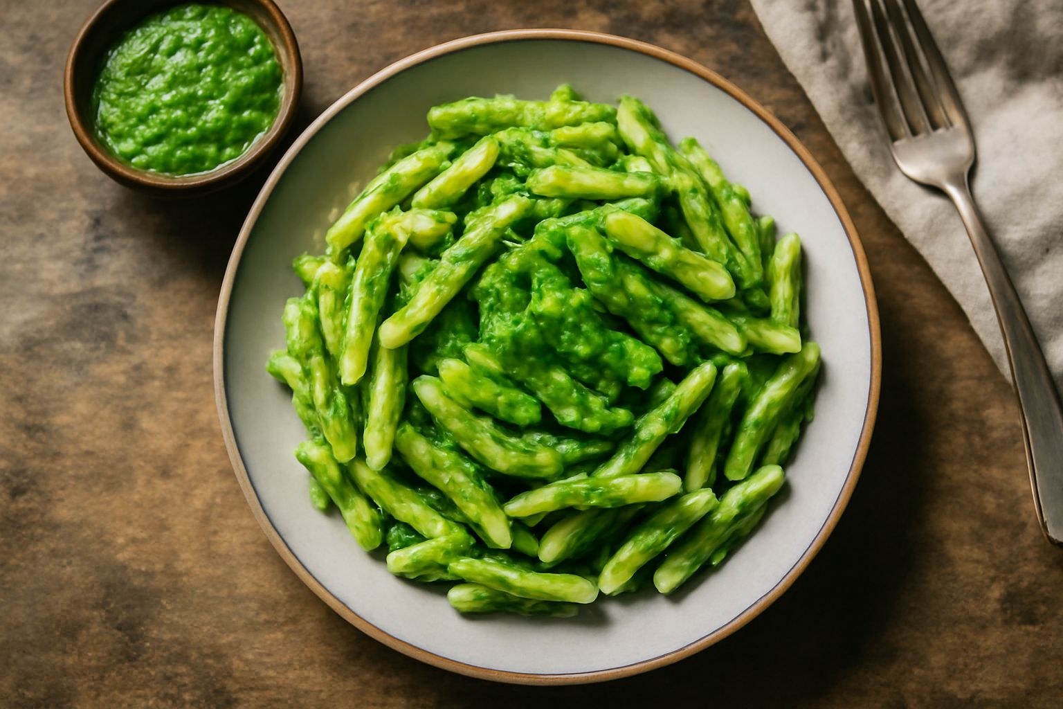 Pesto di sedano e prezzemolo
