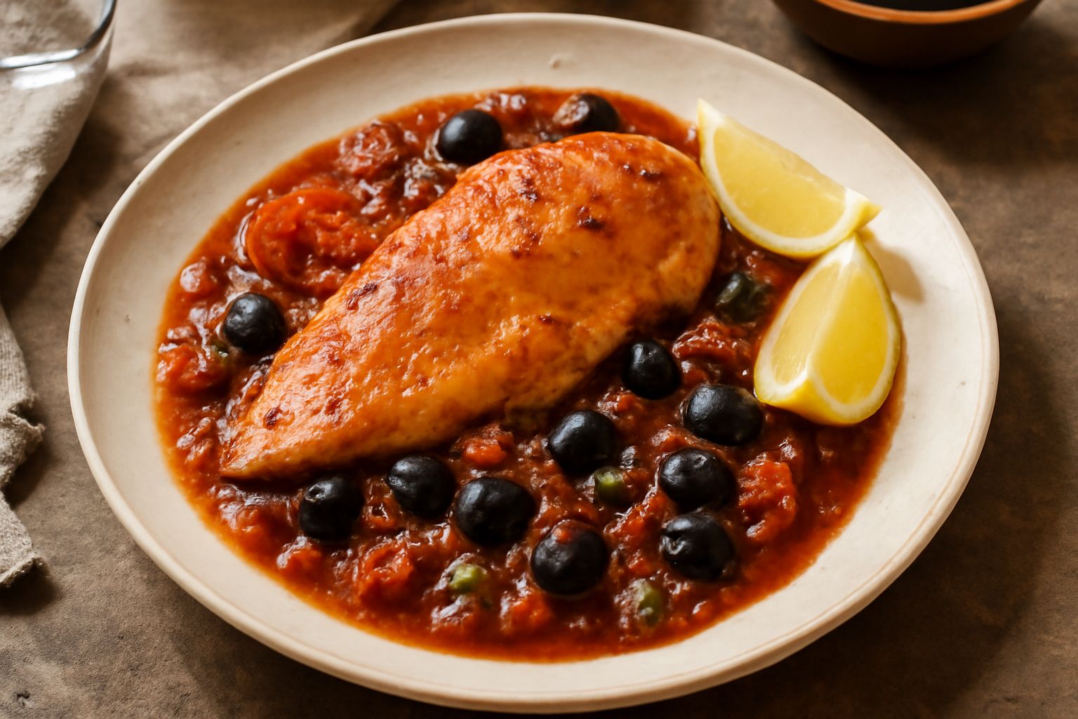 Petto di pollo alla barese
