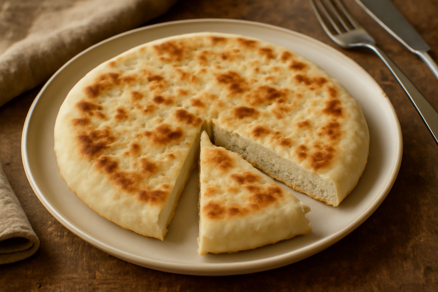 Piadina riminese variante umbra