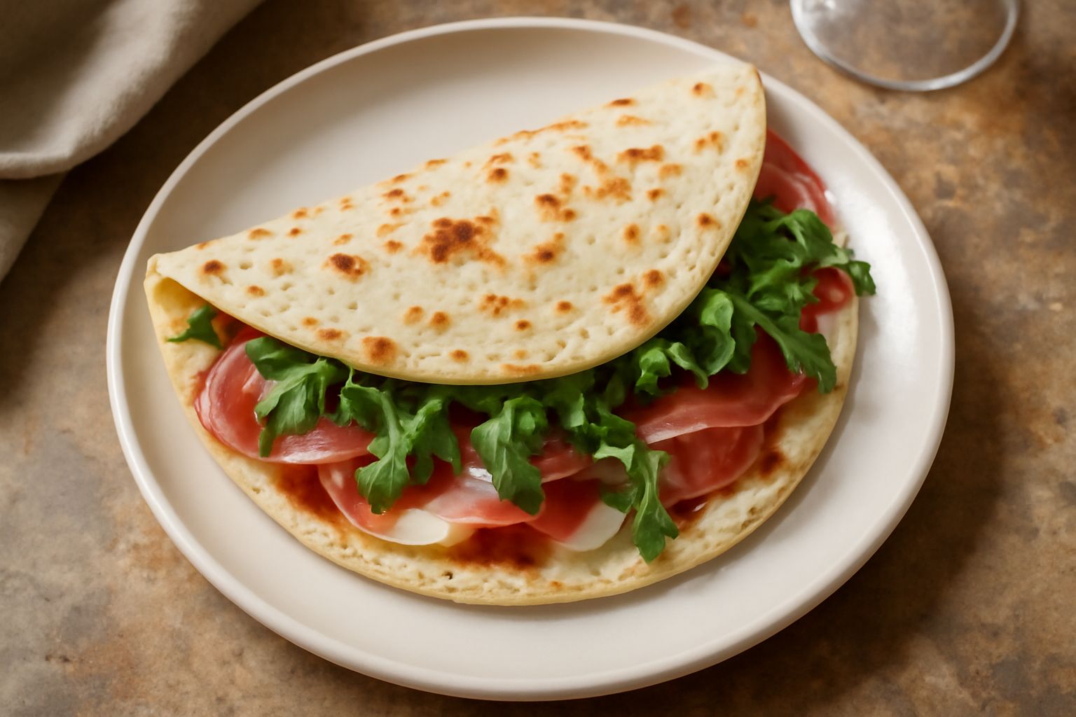 Piadina: sfoglia croccante che nutre con semplicità e calore