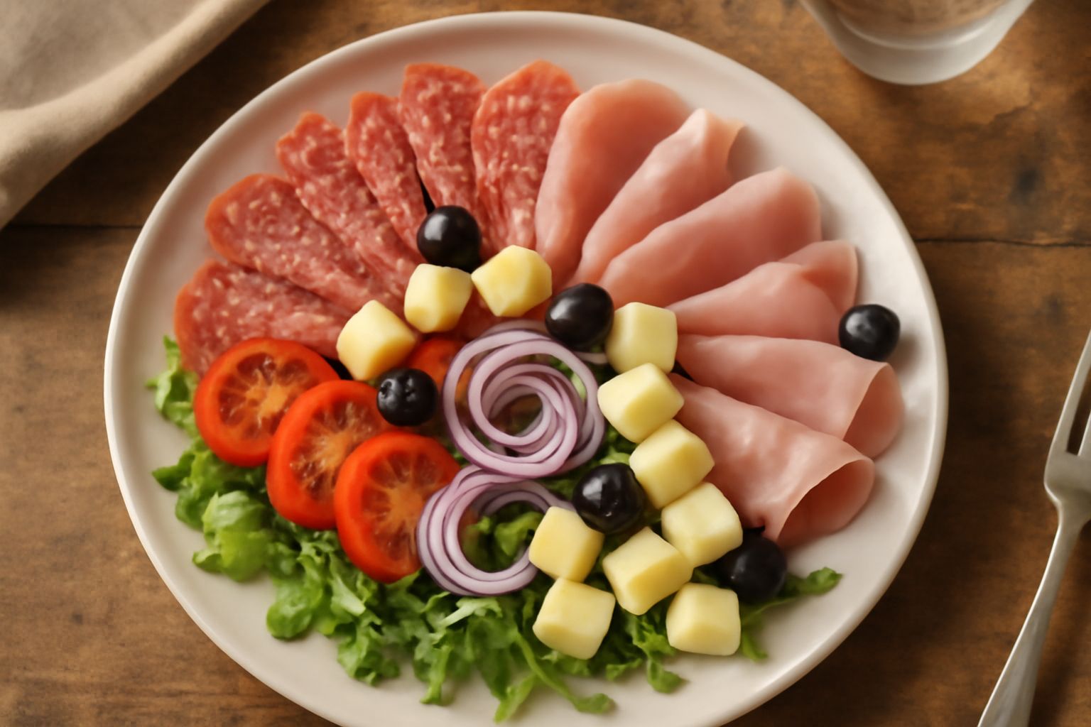 Piatto freddo di salumi