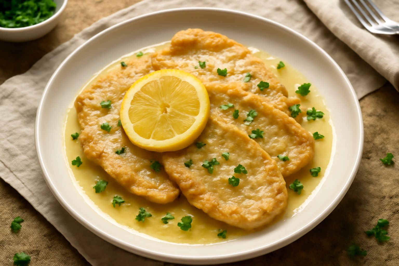 Piccata al limone
