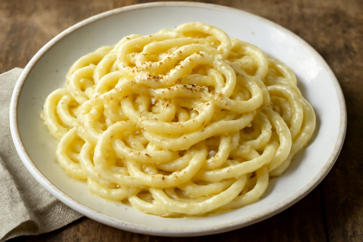 Pici al formaggio di pecora