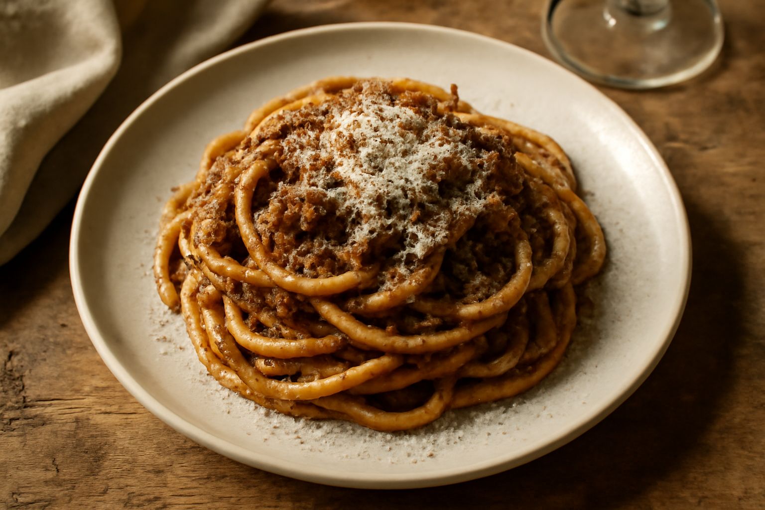Pici al ragù di lepre