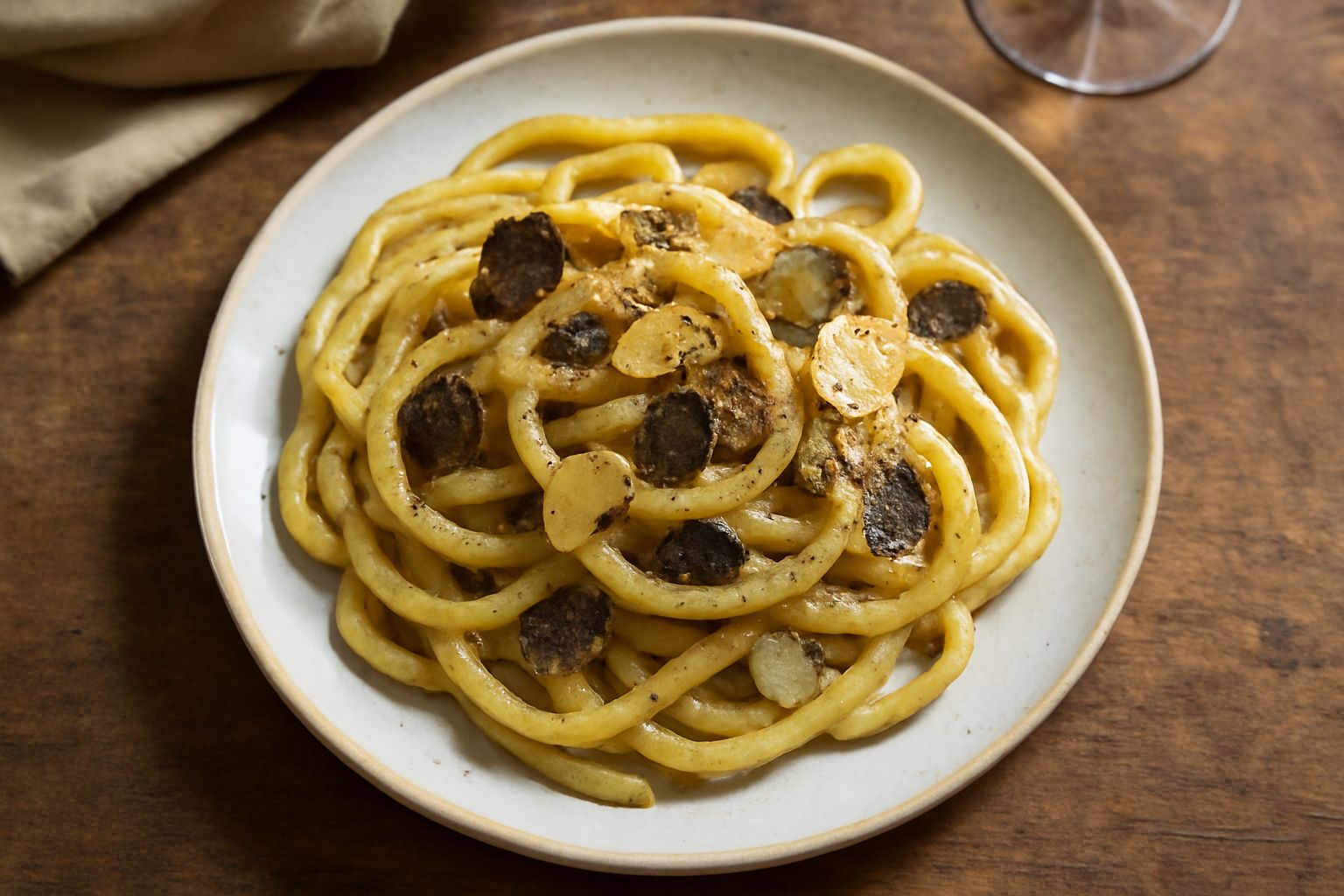 Pici al tartufo