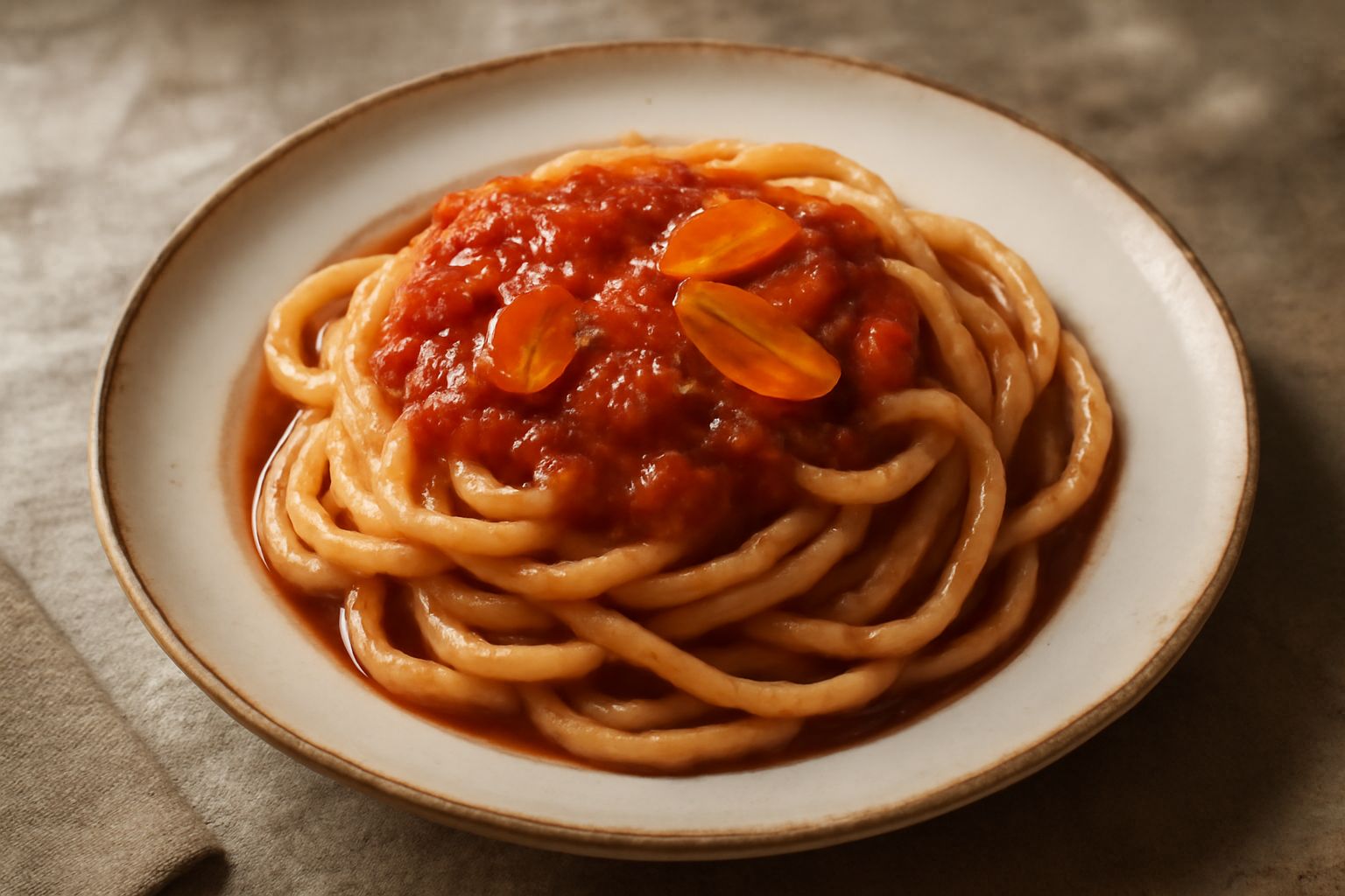 Pici all'aglione