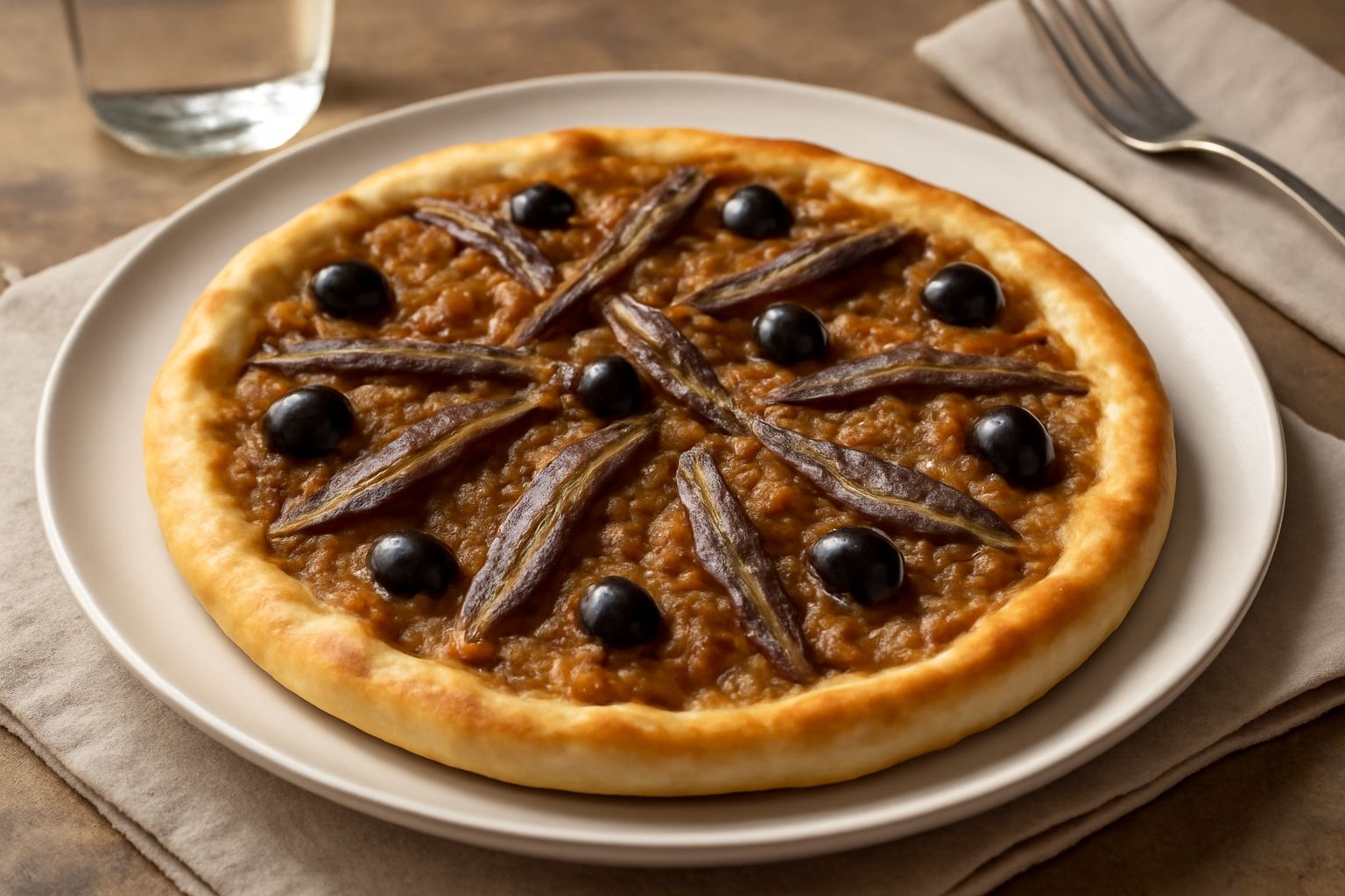 Pizza di cipolle umbra